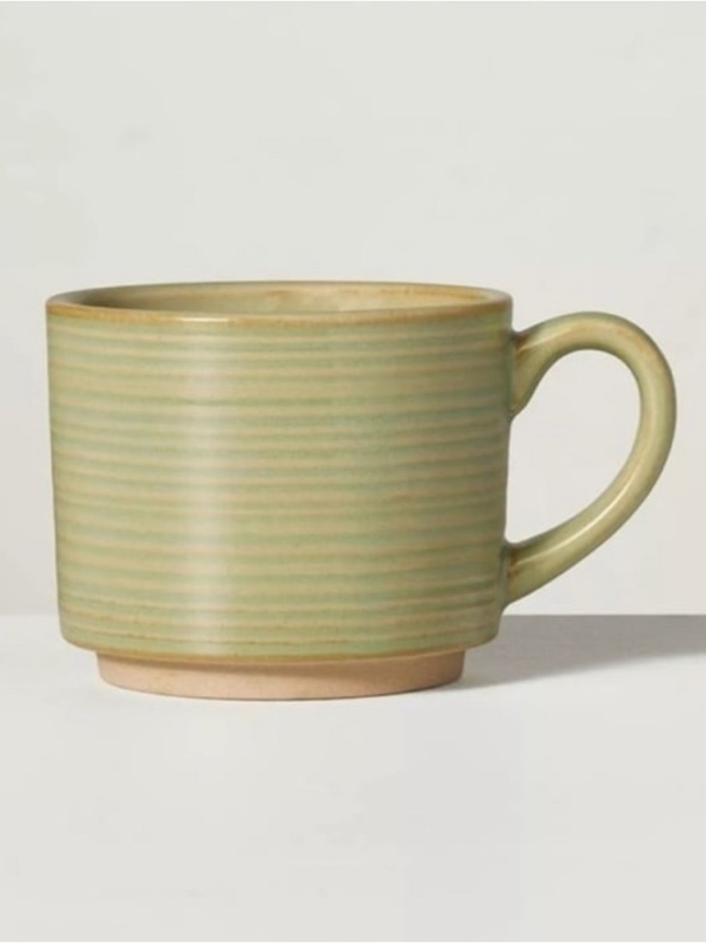 Hearth & Hand Set of 2 Ribbed Stoneware Mugs